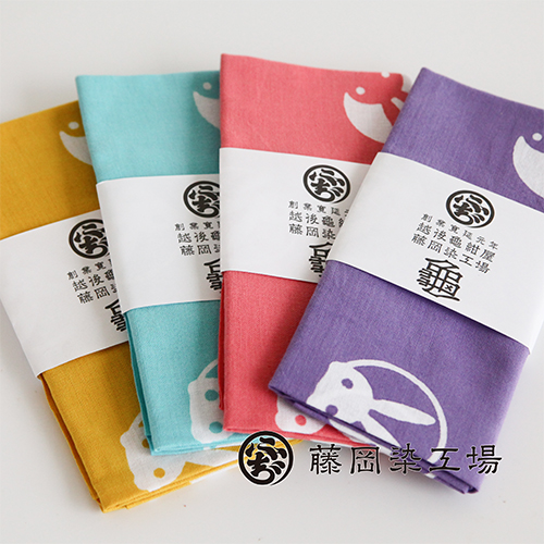 新潟直送計画】手染め 手ぬぐいセット – 越後亀紺屋