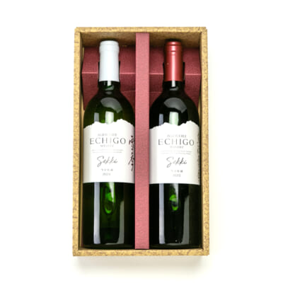 越後ワイン 雪季 赤・白 750ml 2本