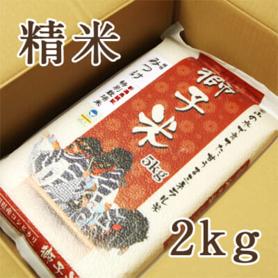 【定期購入】見附産コシヒカリ 獅子米 精米2kg