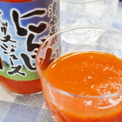 豪雪津南にんじんジュース・トマトジュース
