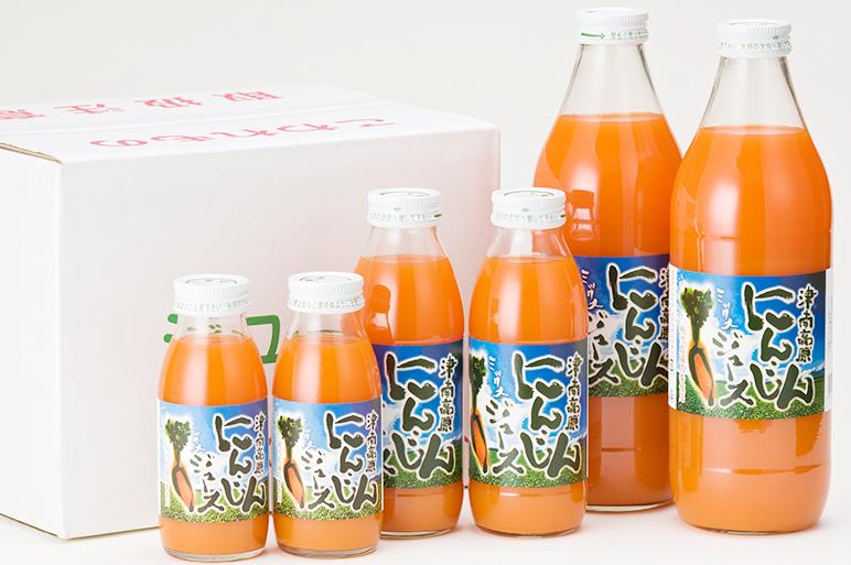 2. 「津南高原にんじんミックスジュース」