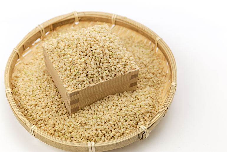 栄養満点の玄米はキレイの味方！