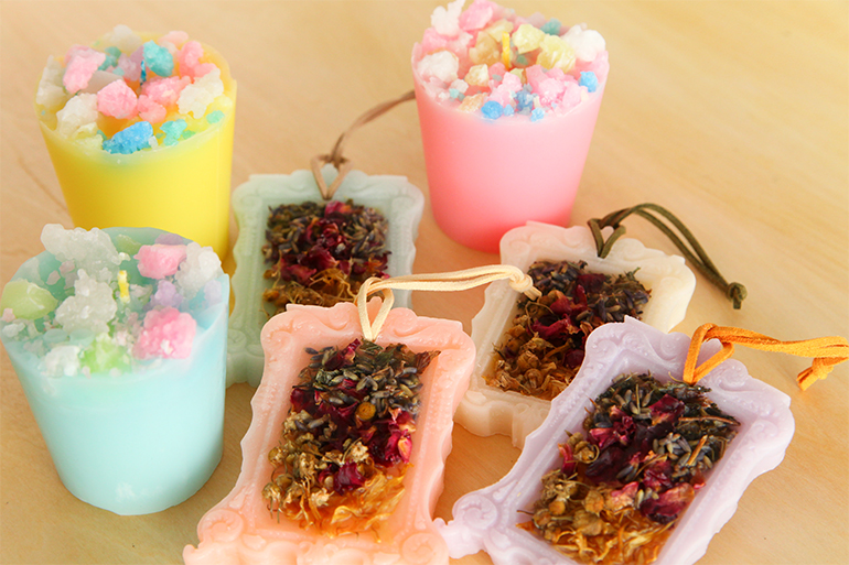 シトロネラとサシェのギフトセットも販売中♪