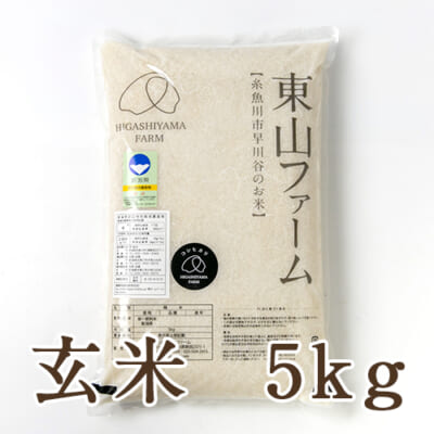 糸魚川 早川産 コシヒカリ（特別栽培米） 玄米5kg