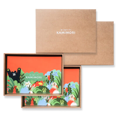 遊べる紙サンプル「KAMIMORI」2箱