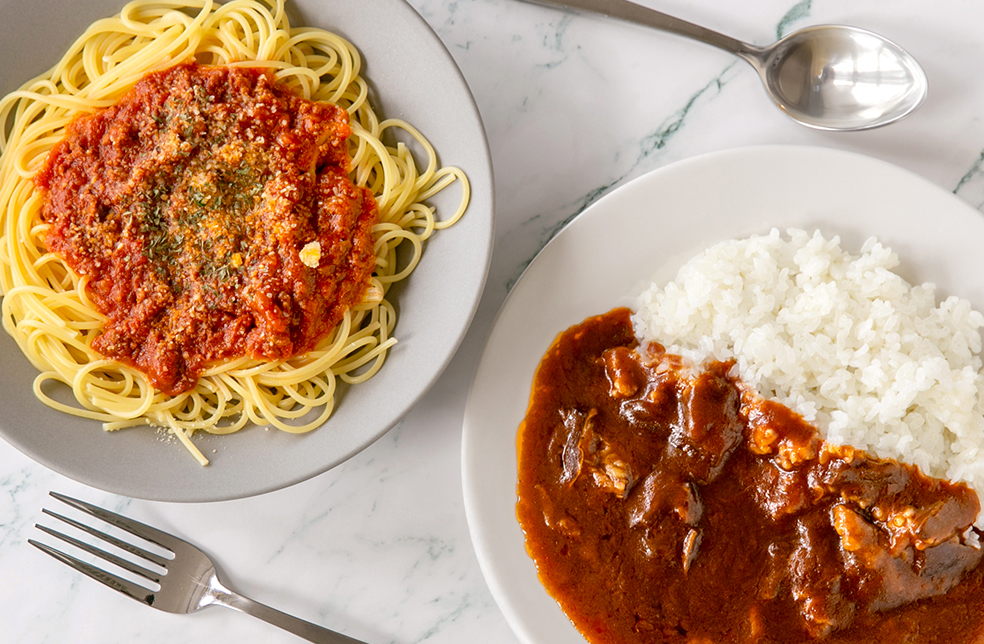 新潟直送計画】ホテル イタリア軒のレトルトセット（ミートソース