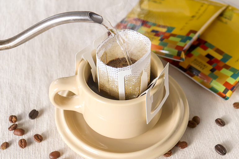 伝統の味を楽しめるオリジナルブレンド珈琲