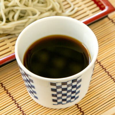 へぎそばの味を活かす上品なつゆ