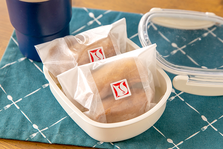 自然解凍可能で、アウトドアにもぴったり