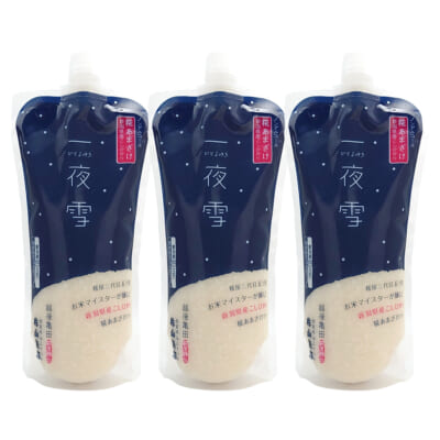 糀あまざけ「一夜雪」大容量550g×3個入り