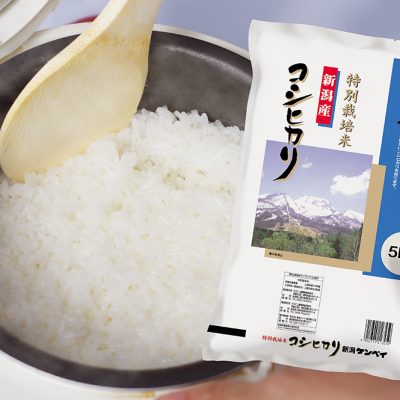 令和3年度米 新潟産コシヒカリ「JAえちご上越」（特別栽培米）