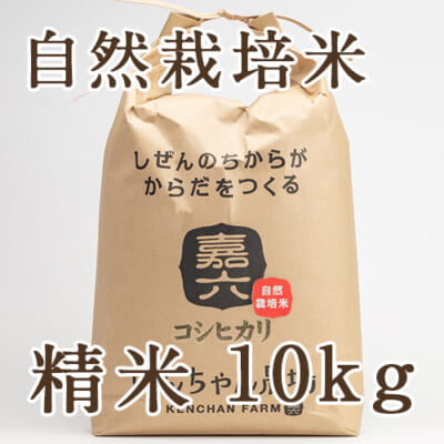 自然栽培米コシヒカリ 精米10kg