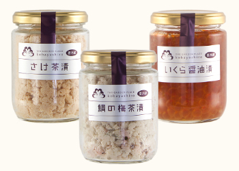 3. 「さけ・鯛・いくら」瓶詰セット