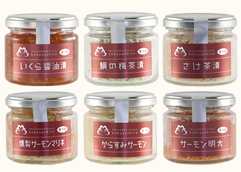 6. 「特選魚介六種」瓶詰セット