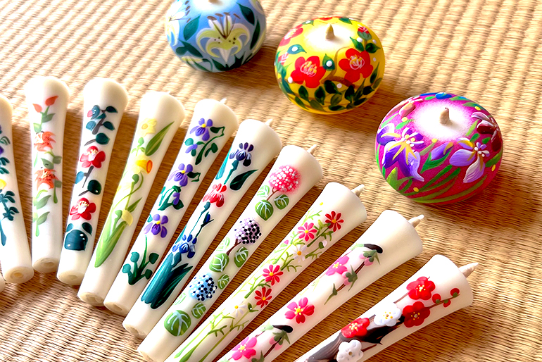 色鮮やかな四季の花をお届け