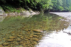 3. 冷たい雪解け水