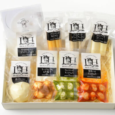 ナチュラルチーズ ギフトセット 8種 計8袋（化粧箱入）