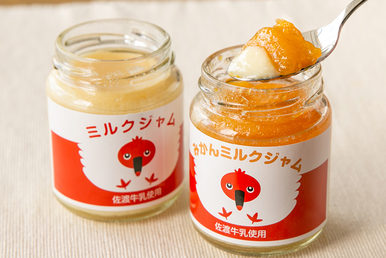 「佐渡」にこだわったミルクジャム
