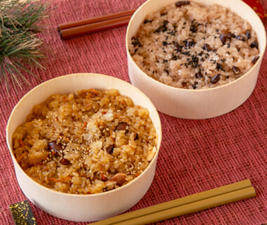 おこわ(醤油おこわ・赤飯)