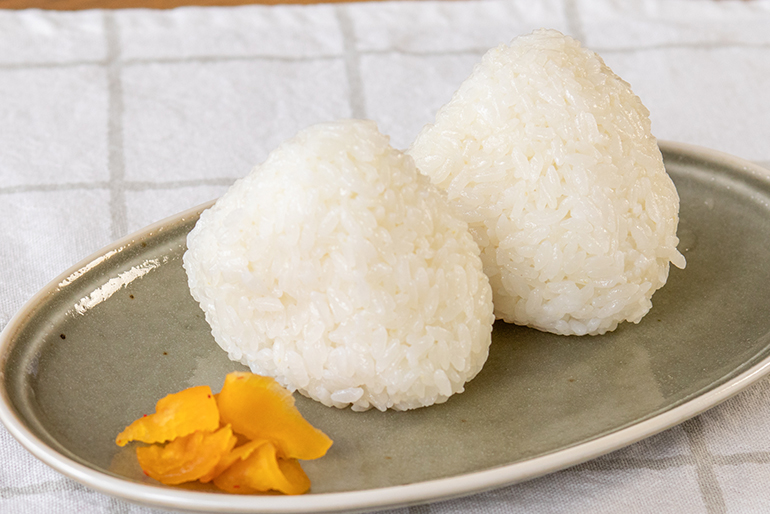 冷めてもかたくならない、頼れるお米
