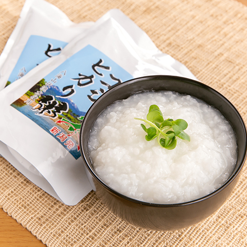 新潟直送計画】南魚沼産コシヒカリのレトルトおかゆ – 株式会社 めし徳