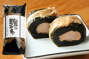 1. 鮭の昆布巻き