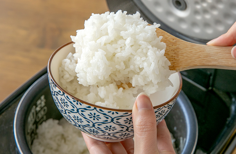 粒立ちが良く、あっさりとした甘みの「ゆきん子舞」