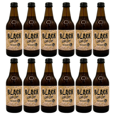 【定期購入】新潟麦酒 BLACK ZERO ZERO（ノンアルコール）12本入り