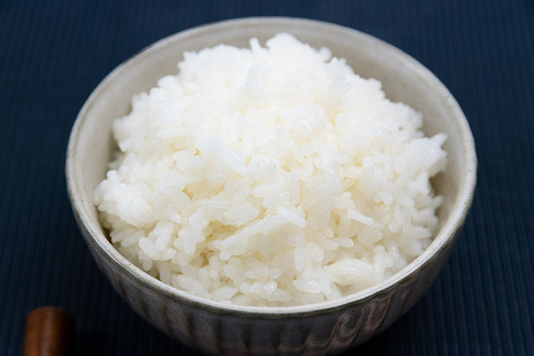 自家用に作った秘蔵米「従来品種コシヒカリ」