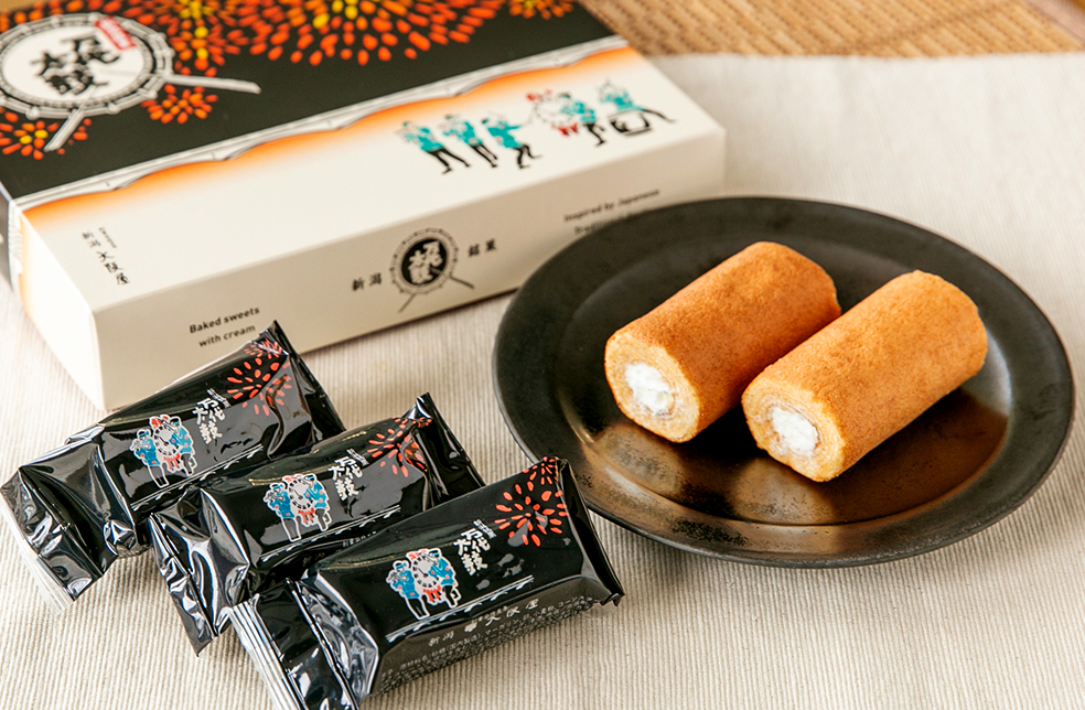 新潟直送計画】新潟銘菓 万代太鼓 通販・ギフト - 大阪屋