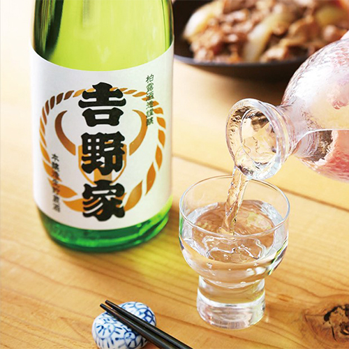 吉野家 本醸造生貯蔵酒 300ml/柏露酒造株式会社/送料無料 : 新潟