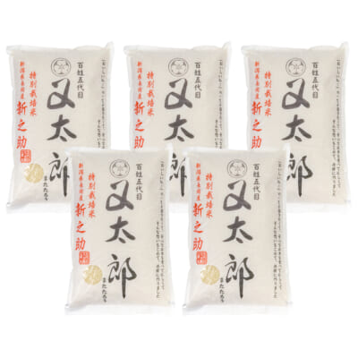 【家庭用】新潟県産 新之助（特別栽培米）精米25kg