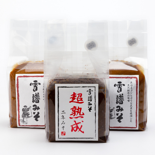 新潟直送計画】雪譜みそ – 農事組合法人徳田農産