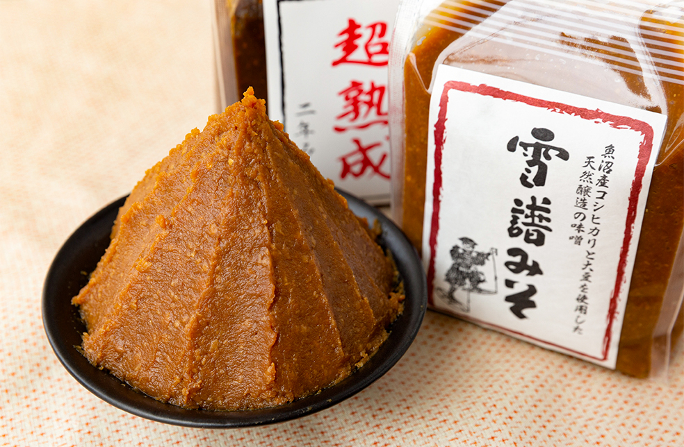 新潟直送計画】雪譜みそ – 農事組合法人徳田農産