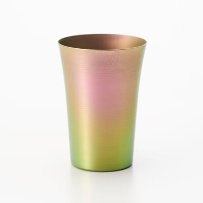 ワープタンブラー イリス 220 グリーンピンク