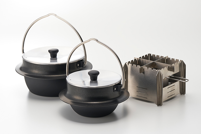 羽釜特有の熱対流で「ふっくら仕上げ」