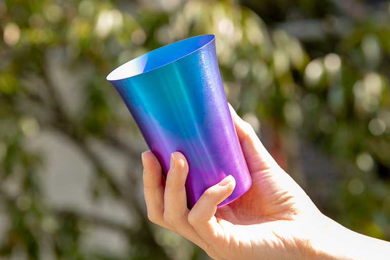 錆びにくく、耐久性が抜群。軽量なのでアウトドアでも活躍！