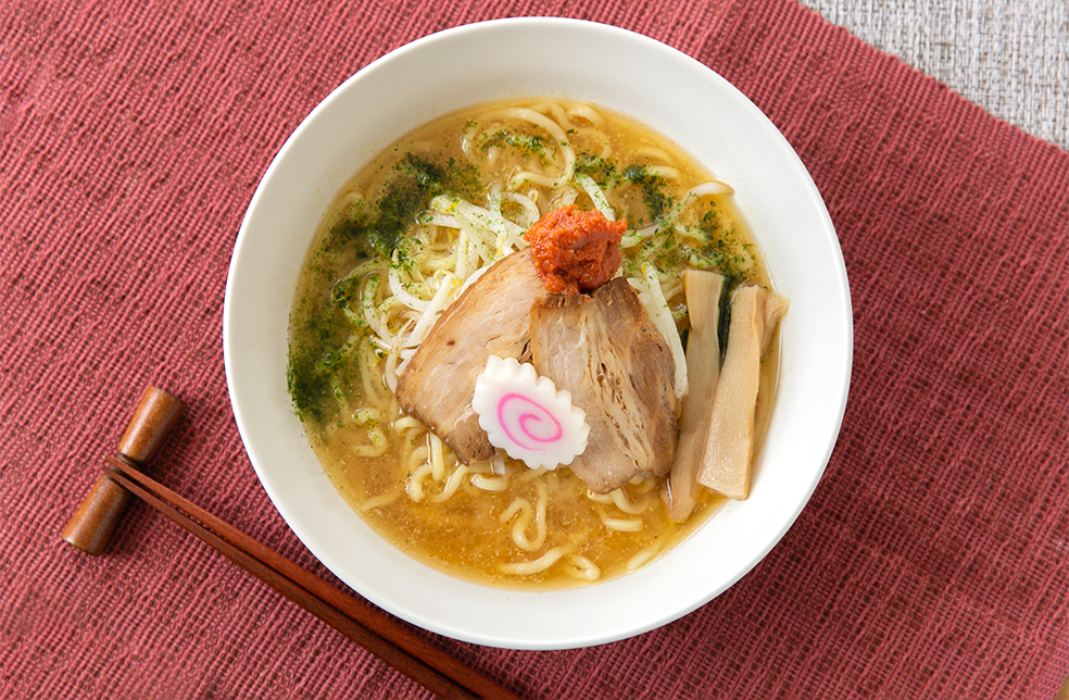 ちゃーしゅうや武蔵 ストレートからし味噌らーめん