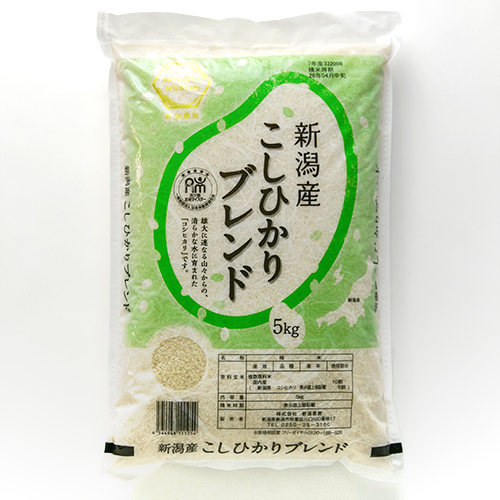 新潟直送計画】令和7年度米 新潟県産ブレンド米「こしひかりブレンド