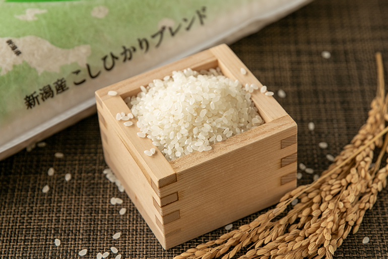 毎日食べたい、新潟産にこだわったブレンド米