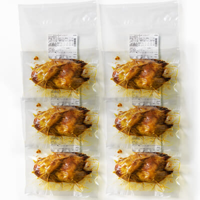 国産鶏の焼き半身唐揚げ（カレー味） 6個入
