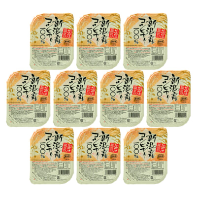 パックごはん 新潟産コシヒカリ 10パック