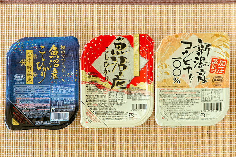 名産地のお米を手軽に食卓へ