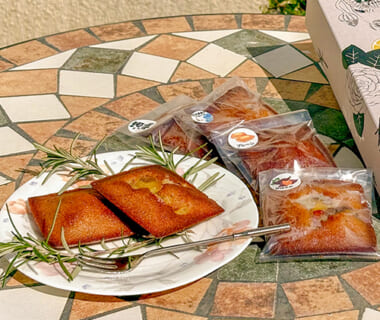 新潟の恵み 農×福フィナンシェ