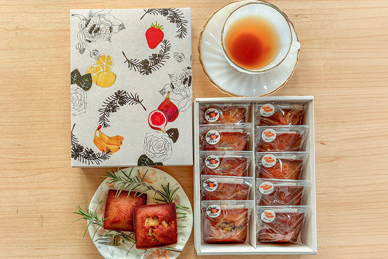 新潟の恵みを包み込んだ焼菓子