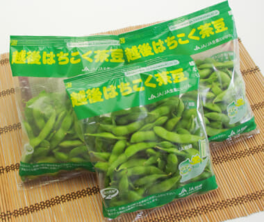予約注文：新潟県産 枝豆・茶豆