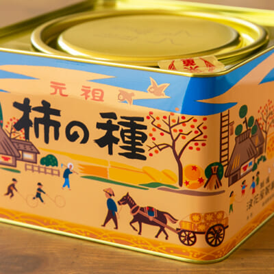 飾っておきたくなるレトロな田舎柄