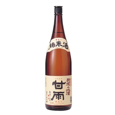 甘雨 純米酒 1.8l(1升)
