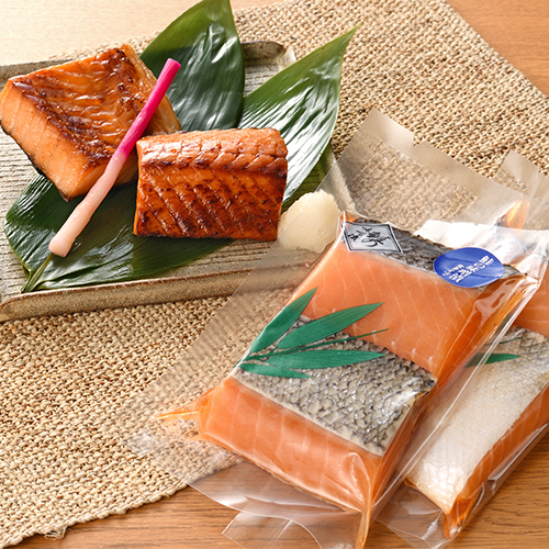 新潟直送計画】割烹の味 鮭の味噌漬 – 割烹ふじ田