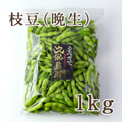 枝豆 晩生品種 1kg